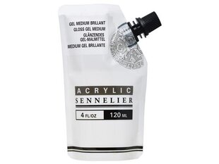 Akrüülvärvi geelimeedium Sennelier Gloss 120ml hind ja info | Kunstitarbed, voolimise tarvikud | kaup24.ee