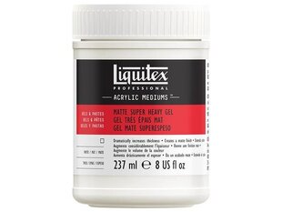 Akrüülvärvi geelimeedium Liquitex Matt Super Heavy 237ml hind ja info | Kunstitarbed, voolimise tarvikud | kaup24.ee