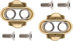 Klambrid Crankbrothers 15°/6° Gold hind ja info | Muud jalgratta varuosad | kaup24.ee