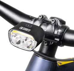LIGHT5 rattatuli EB2000, 2000 lm цена и информация | Велосипедные фонари, отражатели | kaup24.ee