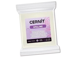 Polümeersavi Cernit Opaline 250g 010 white цена и информация | Принадлежности для рисования, лепки | kaup24.ee