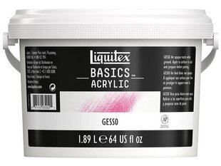 Krunt Liquitex Basics Gesso 1.89l valge цена и информация | Принадлежности для рисования, лепки | kaup24.ee