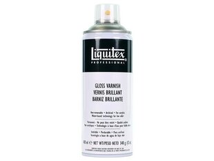 Aerosool läikiv lakk Liquitex Spray Varnish, 400ml hind ja info | Kunstitarbed, voolimise tarvikud | kaup24.ee