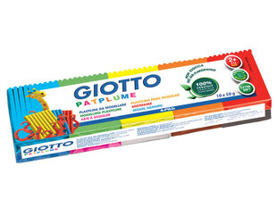 Plastiliin Giotto Patplume, 10x50g hind ja info | Kunstitarbed, voolimise tarvikud | kaup24.ee
