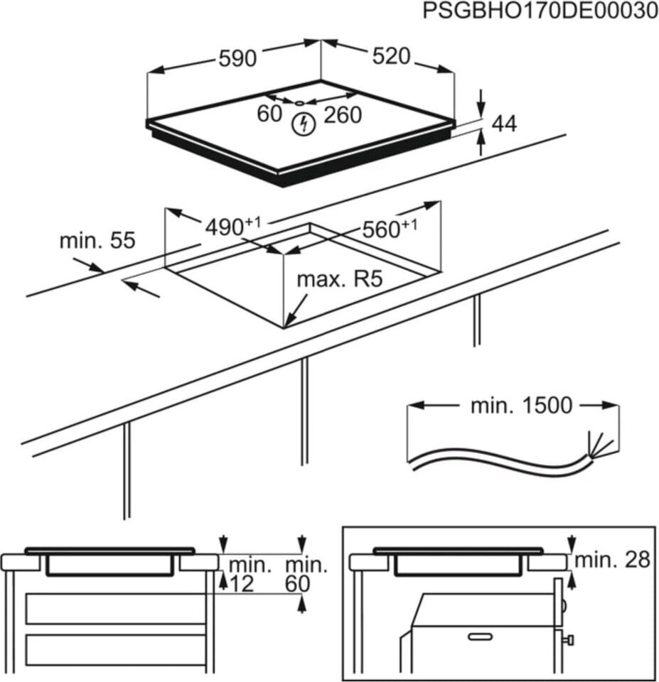 Induktsioonpliit Electrolux HOI650MF hind ja info | Pliidiplaadid | kaup24.ee