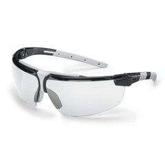 Очки защитные Uvex i-3 s, бесцветные, supravision Plus, оправа чёрный/серый цена и информация | Головные катушки | kaup24.ee