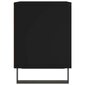 vidaXL öökapp, must, 40 x 35 x 50 cm, tehispuit hind ja info | Öökapid | kaup24.ee