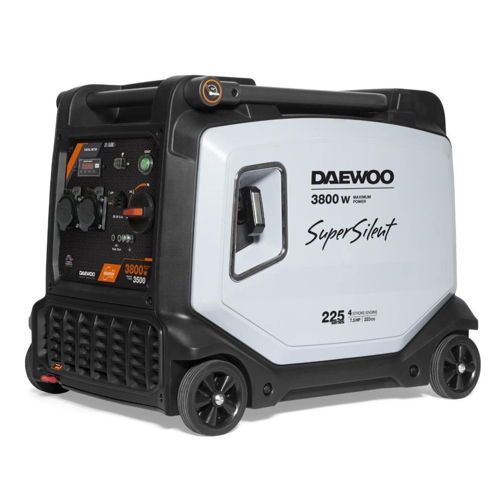 Inverter bensiini generaator Daewoo GDA 4500SEi hind ja info | Generaatorid | kaup24.ee