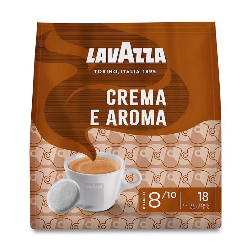 Kohvipadjad Lavazza Crema E Aroma 18tk цена и информация | Kohv, kakao | kaup24.ee