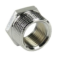 Adapter Nedis, sisä 1/2"- ulko 3/4" hind ja info | Torude ühendused, ventiilid | kaup24.ee