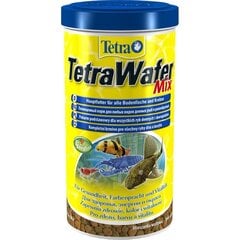 Põhjakalade ja koorikloomade sööt Tetra TetraWafer Mix, 1000 ml hind ja info | Toit kaladele | kaup24.ee