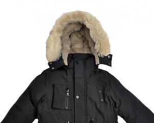 Talvine parka jope poistele, must hind ja info | Poiste joped | kaup24.ee