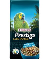 Toit lindudele Versele Laga Amazone Parrot Loro Parque Mix, 15kg цена и информация | Корм для птиц | kaup24.ee