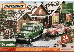 Matchbox advendikalender 2023 hind ja info | Poiste mänguasjad | kaup24.ee