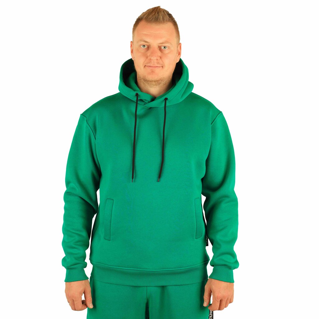 Pusa Unisex Jumper Buggy Hoodie Exquisite Line Kelly Green, roheline цена и информация | Meeste pusad | kaup24.ee