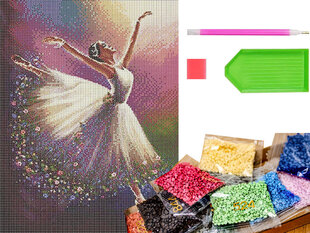 Алмазная вышивка Perf Perform балерина, 30x40 см цена и информация | Алмазная мозаика | kaup24.ee