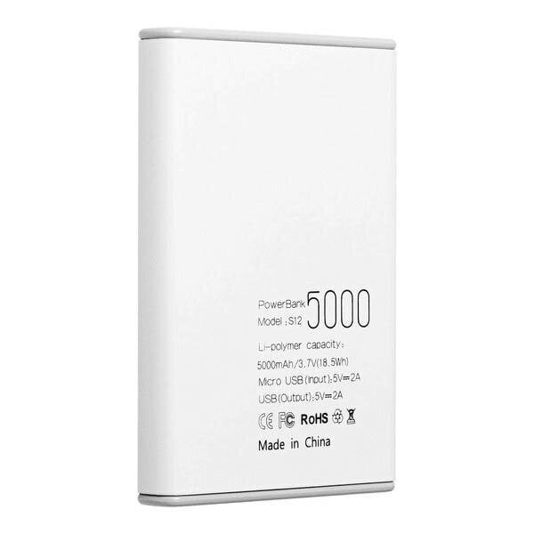 Puridea S12 5000 mAh цена и информация | Akupangad | kaup24.ee