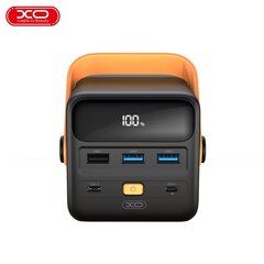 XO Power bank PR168 50000mAh QC22,5W - PD 20W black цена и информация | Зарядные устройства Power bank | kaup24.ee