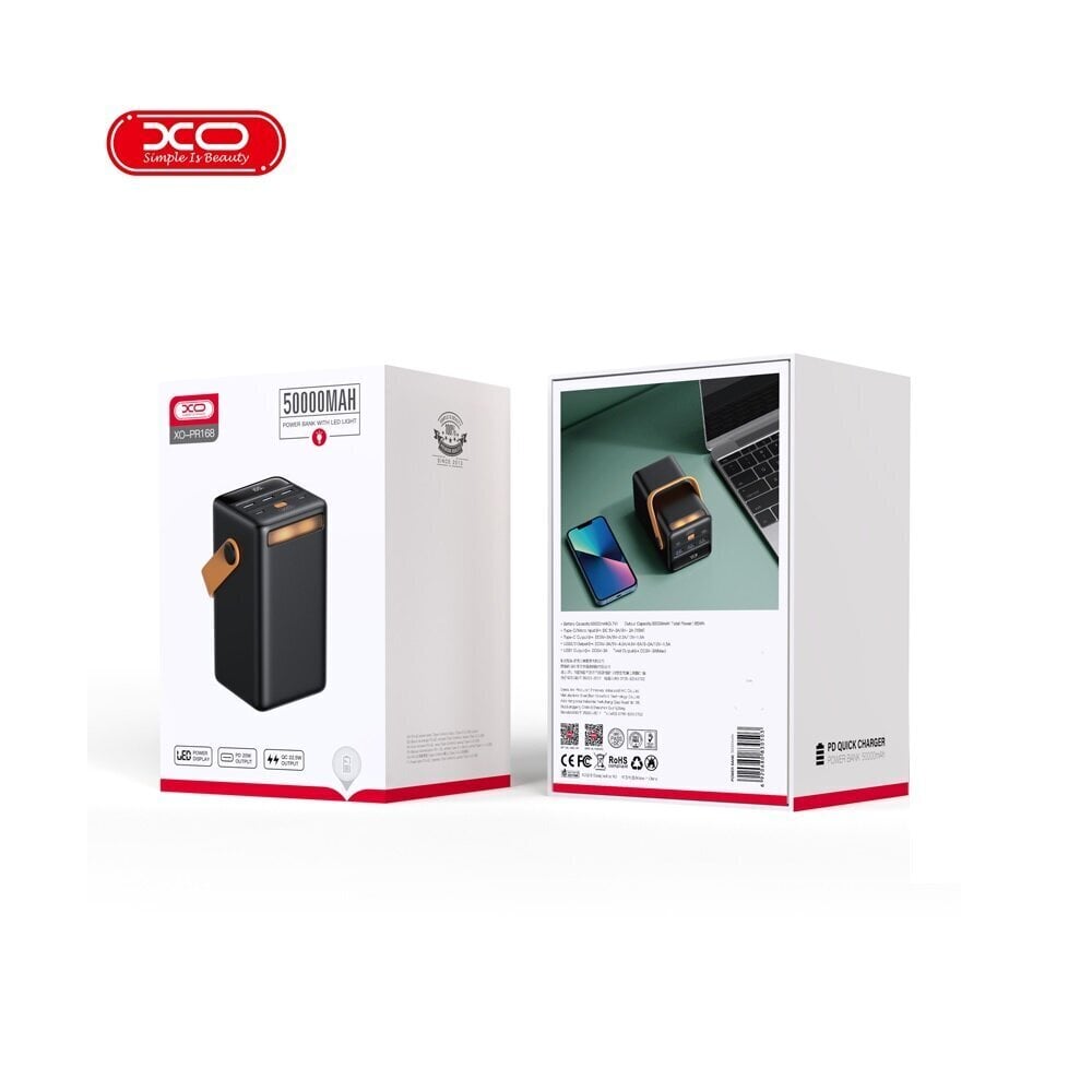 XO PR168 50000 mAh hind ja info | Akupangad | kaup24.ee