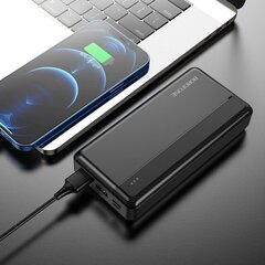 Borofone Power Bank 20000mAh BJ24A - 2xUSB - black цена и информация | Зарядные устройства Power bank | kaup24.ee