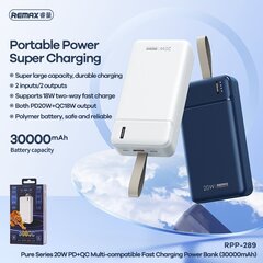 Remax RPP-289 Pure 30000 mAh цена и информация | Зарядные устройства Power bank | kaup24.ee