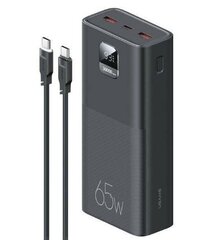 USAMS Powerbank PB68 30000mAh 65W QC3.0+PD Fast Charge + kabel USB-C|USB-C 100W czarny|black ATXLOGTC01 (US-CD185) цена и информация | Usams Мобильные телефоны, Фото и Видео | kaup24.ee