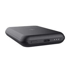 POWER BANK WRL 5000MAH/MAGNO BLACK 24877 TRUST цена и информация | Зарядные устройства Power bank | kaup24.ee