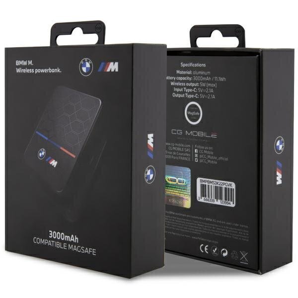 BMW Wireless BMPBMS3K22PGVK 3000 mAh цена и информация | Akupangad | kaup24.ee