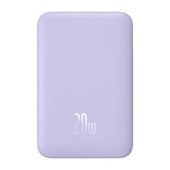 Powerbank Baseus Magnetic Mini 10000mAh 20W MagSafe (purple) цена и информация | Зарядные устройства Power bank | kaup24.ee