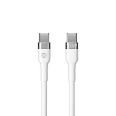 Forever Flexible cable USB - Lightning 1,0 m 2.4A white цена и информация | Borofone 43757-uniw | kaup24.ee