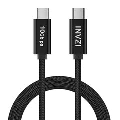 INVZI Кабель USB-C / USB 3.2 Gen2 100 Вт 10 Гбит/с, 2 м (черный) цена и информация | Кабели для телефонов | kaup24.ee