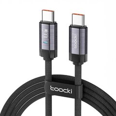 Toocki Charging Cable USB C-L, 1m, 20W (Black) цена и информация | Кабели для телефонов | kaup24.ee