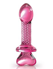 Klaasist anaaltapp Pipedream Icicles No. 82, roosa hind ja info | Anaallelud | kaup24.ee