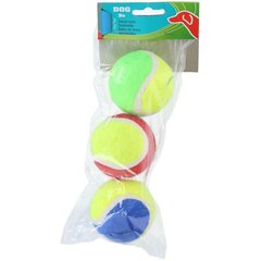 Tennisepallid 3 tk, erinevad värvid hind ja info | Välitennise tooted | kaup24.ee