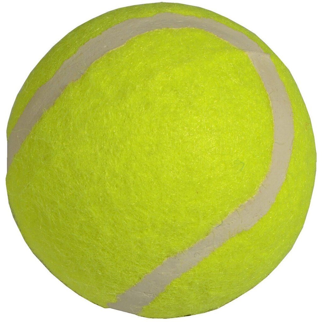 Tennisepall, 6,3 cm, kollane цена и информация | Välitennise tooted | kaup24.ee