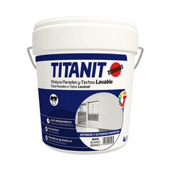 Краска TITANLUX Titanit 029190004 потолок Стена Моющийся Белый матовый 4 L цена и информация | Краска | kaup24.ee