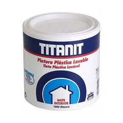 Краска TITANLUX Titanit 029190034 потолок Стена Моющийся Белый 750 ml матовый цена и информация | Краска | kaup24.ee