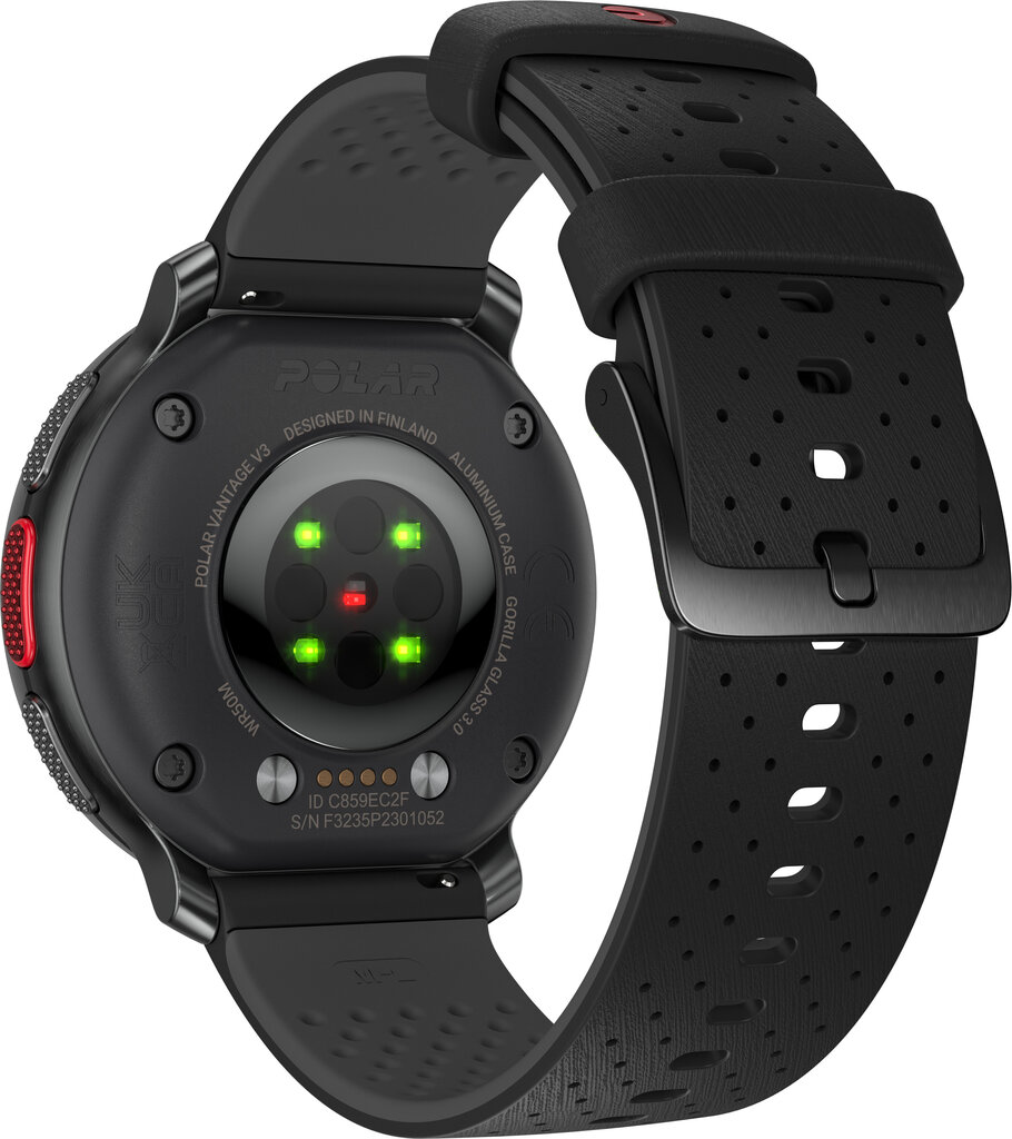 Polar Vantage V3 Night Black + Polar H10 Heart Monitor Strap цена и информация | Nutikellad (smartwatch) | kaup24.ee