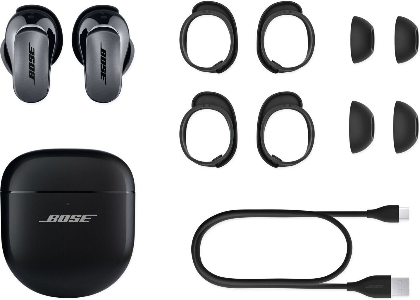 Bose QuietComfort Ultra Earbuds Black цена и информация | Kõrvaklapid | kaup24.ee