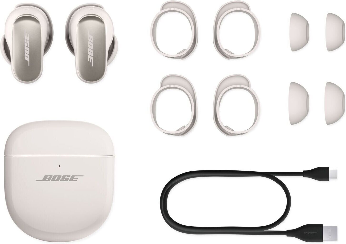 Bose QuietComfort Ultra Earbuds White Smoke цена и информация | Kõrvaklapid | kaup24.ee