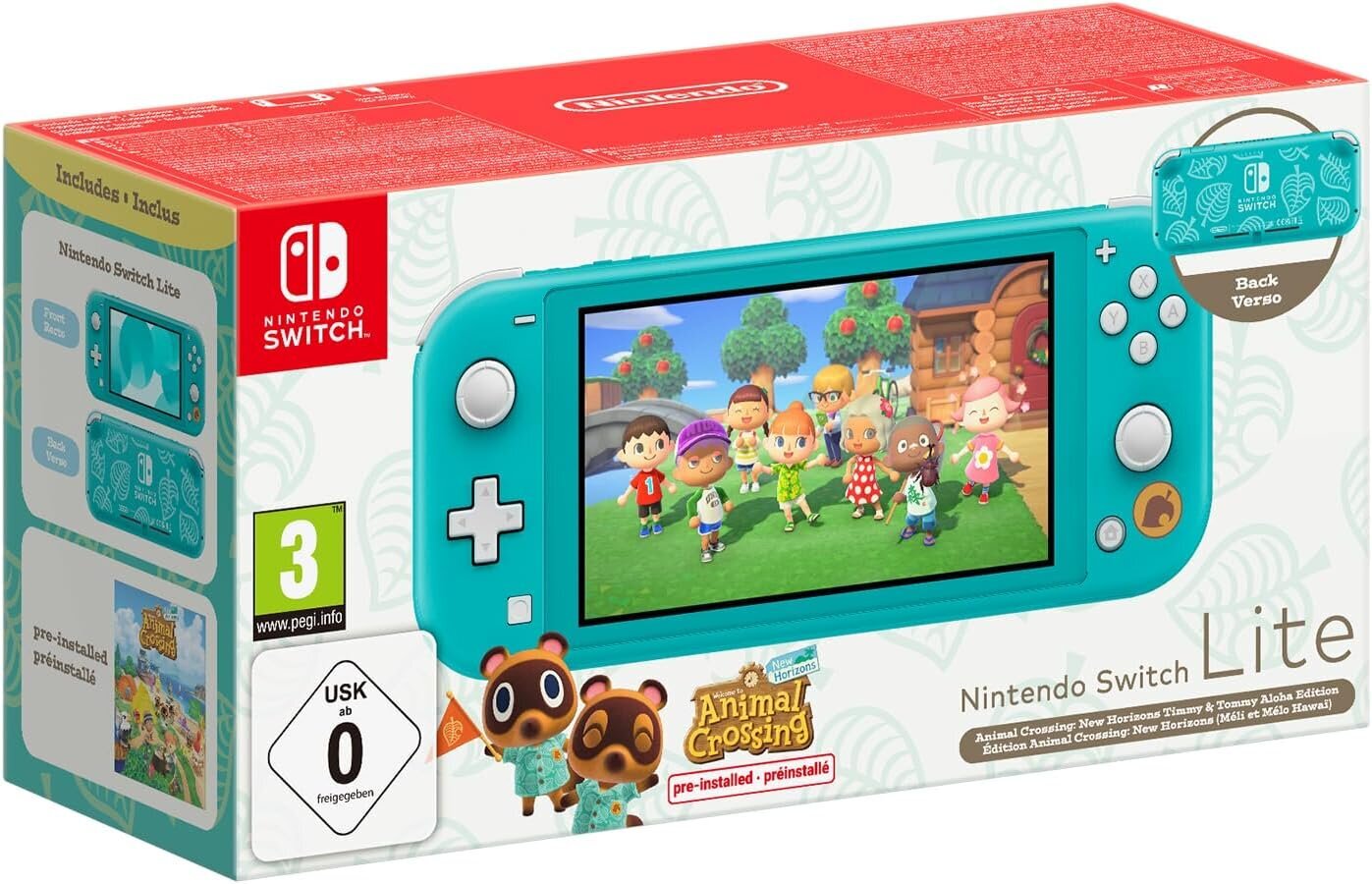 Nintendo Switch Lite (Blue) Animal Crossing цена и информация | Mängukonsoolid | kaup24.ee