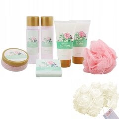 Kosmeetiline kinkekomplekt Body Care Collection Sandalwood Rose, 7 osa цена и информация | Масла, гели для душа | kaup24.ee