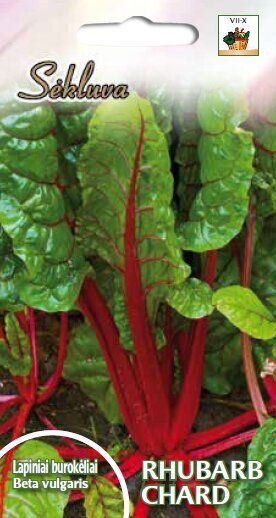 Lehtpeet 'Rhubarb Chard' hind ja info | Köögivilja-, marjaseemned | kaup24.ee