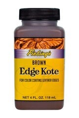 Краска для углов кожи Edge Kote 118 мл Brown цена и информация | Краска | kaup24.ee