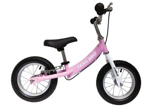 Беговел Carlo, светло-розовый цена и информация | Детский трехколесный велосипед - коляска с удобной ручкой управления для родителей Riff F95941 2в1, фиолетовый | kaup24.ee