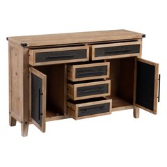 Устройство древесина ели Деревянный MDF 120 x 36 x 80 cm цена и информация | Комоды | kaup24.ee