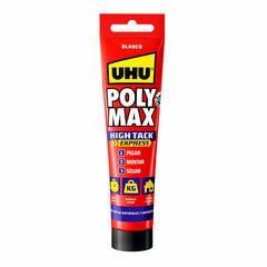 Liim - hermeetik Uhu Poly Max High Tack Epress 6312920, 165 g hind ja info | Isolatsiooni- ja tihendus pakkematerjal | kaup24.ee