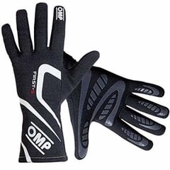 Перчатки OMP FIRST-S Чёрный XS цена и информация | Мото перчатки, защита | kaup24.ee