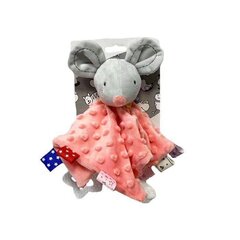 Плюшевый коврик 25 см, персиковая мышь цена и информация | Игрушки для малышей | kaup24.ee