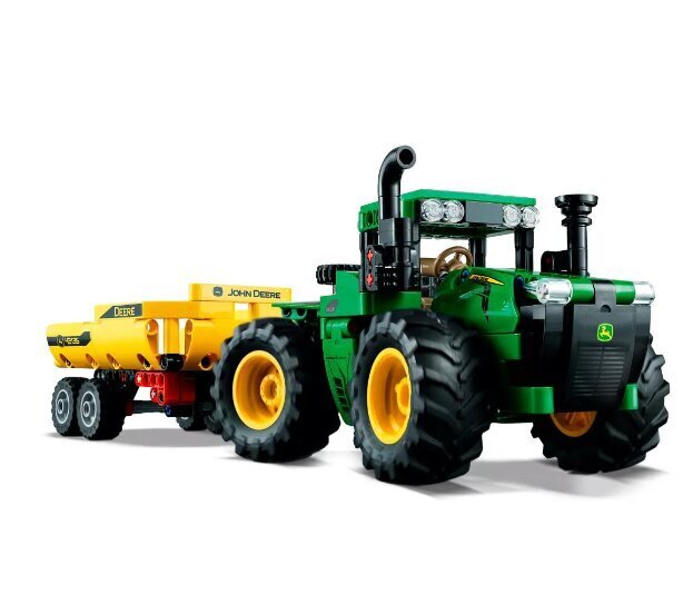 42136 LEGO Technic John Deere traktori 4WD ja pehme padi Cat, 50 cm hind ja info | Klotsid ja konstruktorid | kaup24.ee